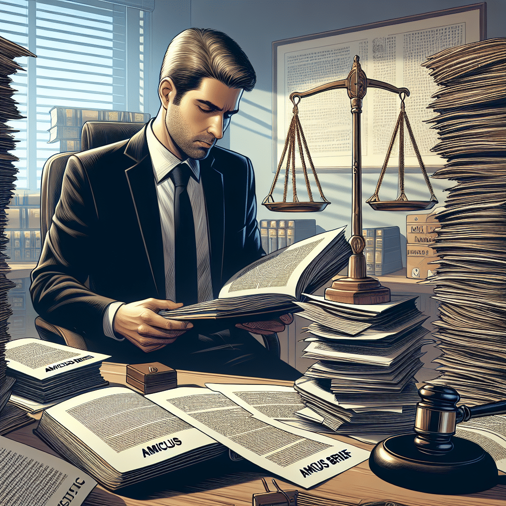 What is an amicus brief and why are they important