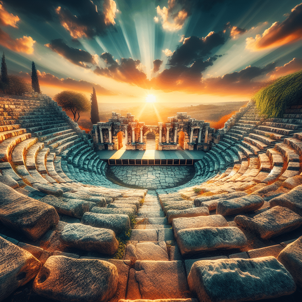 What is another name for an ancient theater