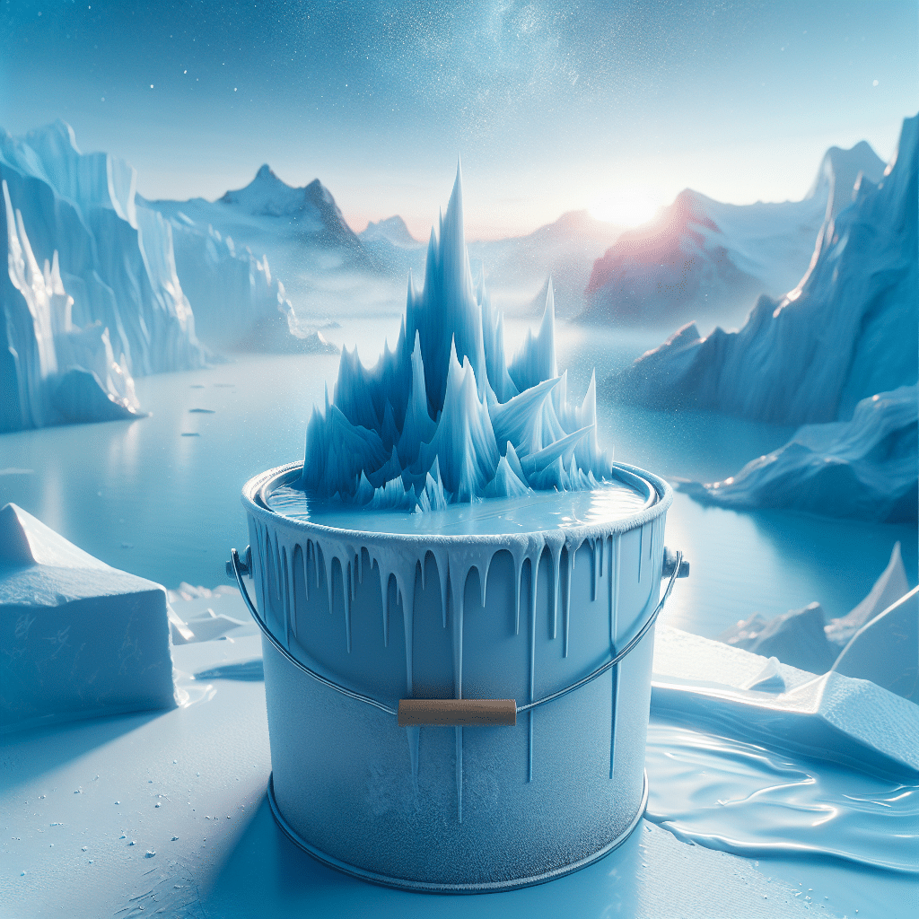 What is another name for ice blue paint