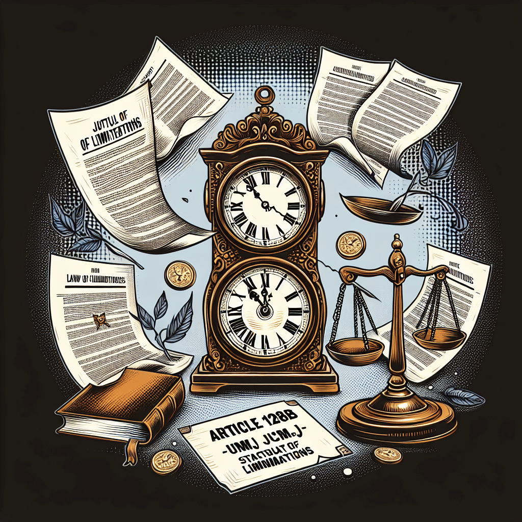 What is article 128b of the ucmj statute of limitations
