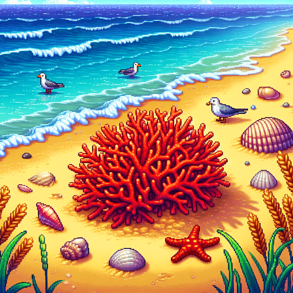 What is coral for in stardew valley