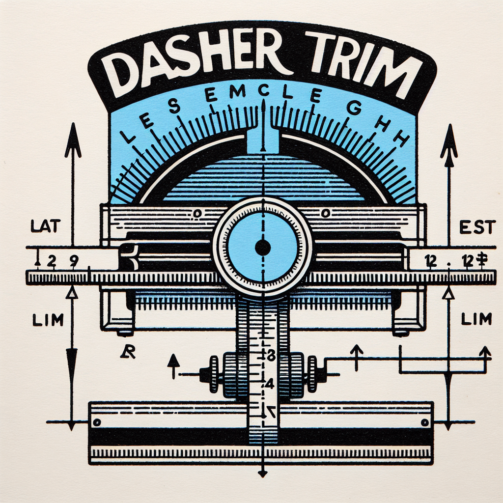 What is dasher trim length