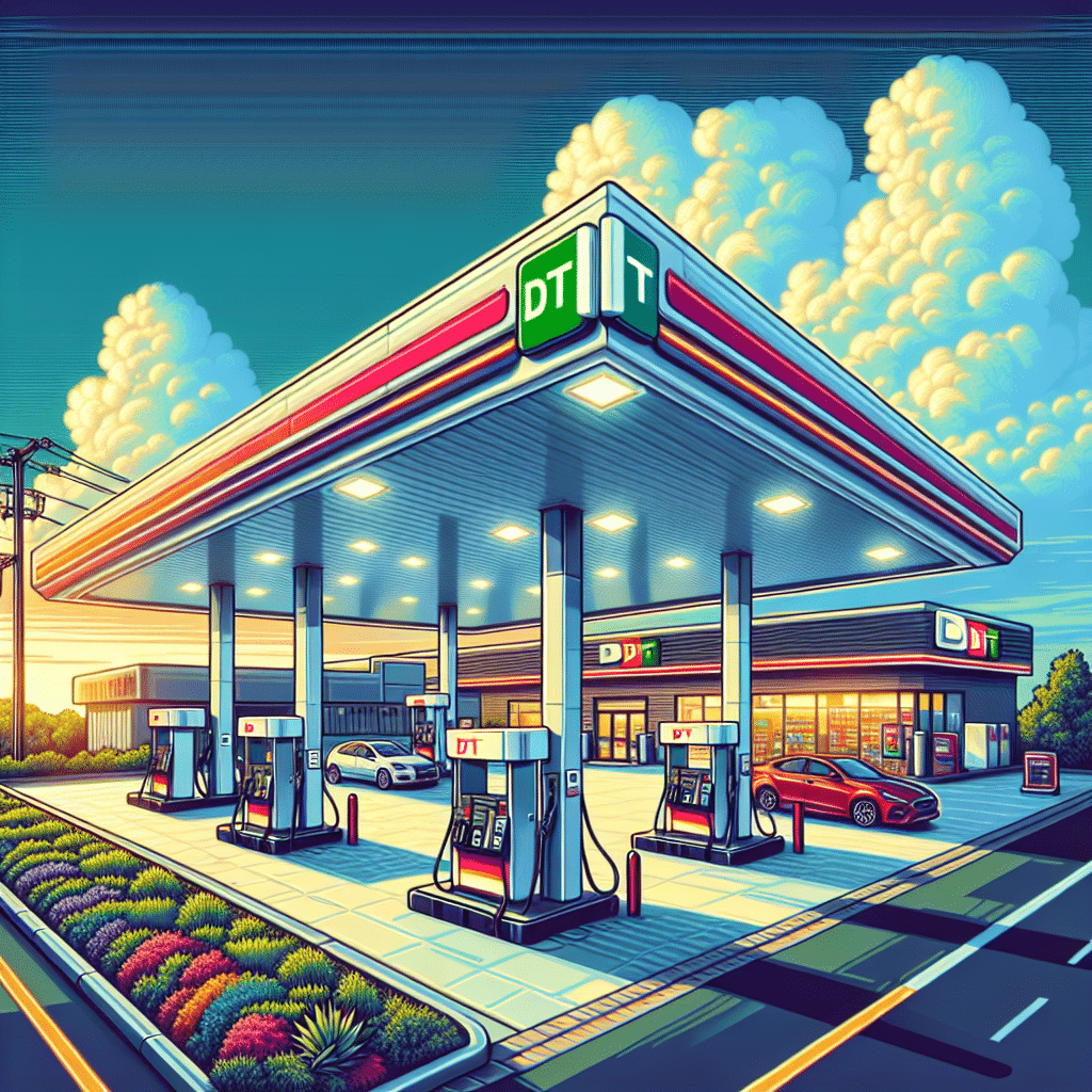 What is dt on gas stations