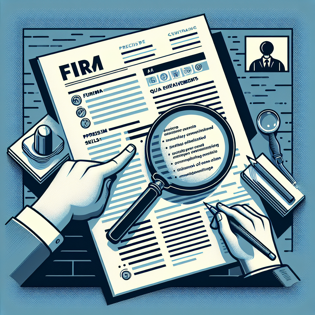 What is firm in resume
