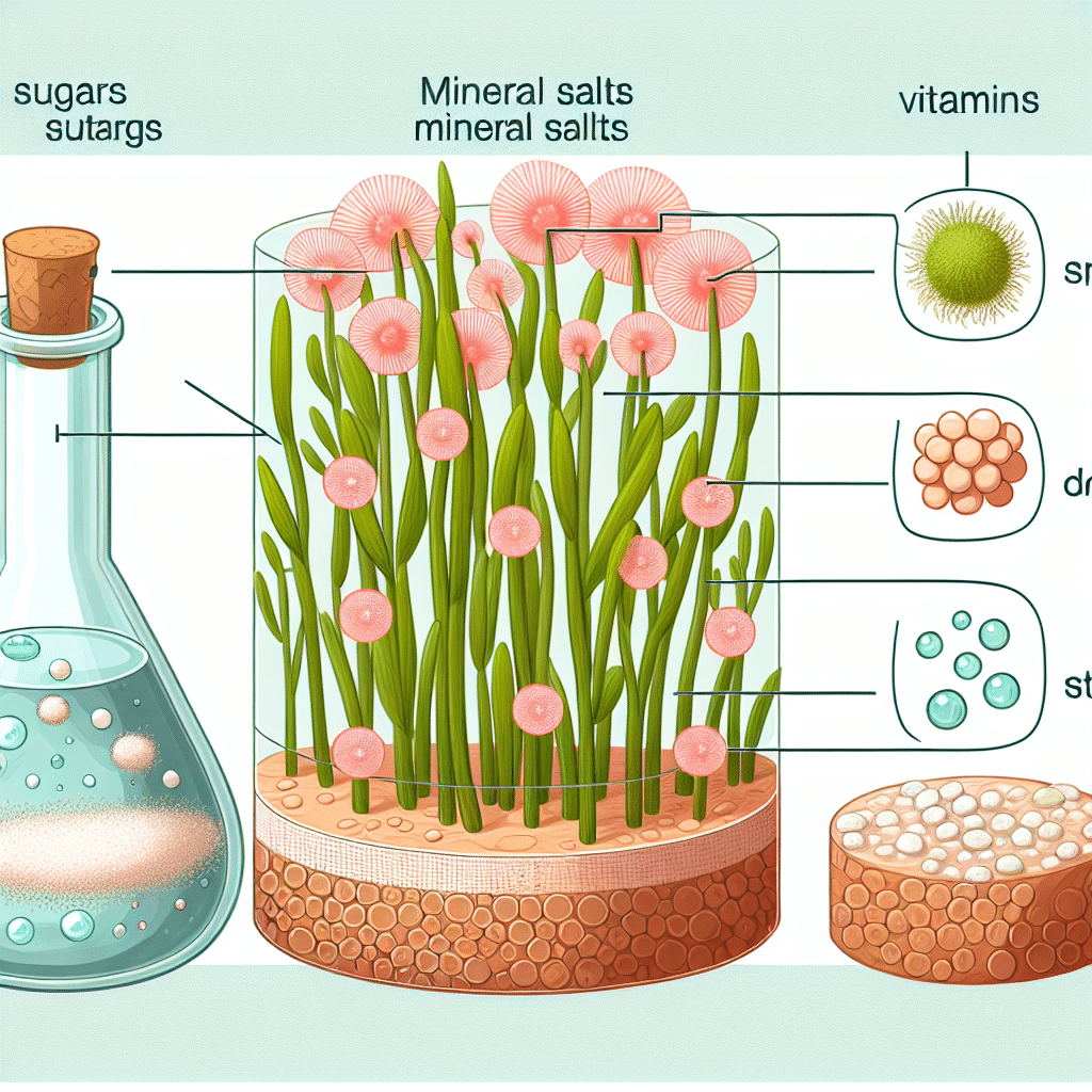 What is in c-fern agar
