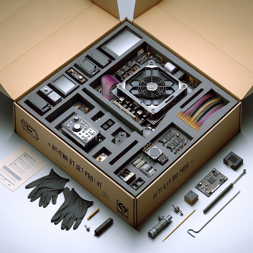 What is in the athena get sx1 pro 4t box
