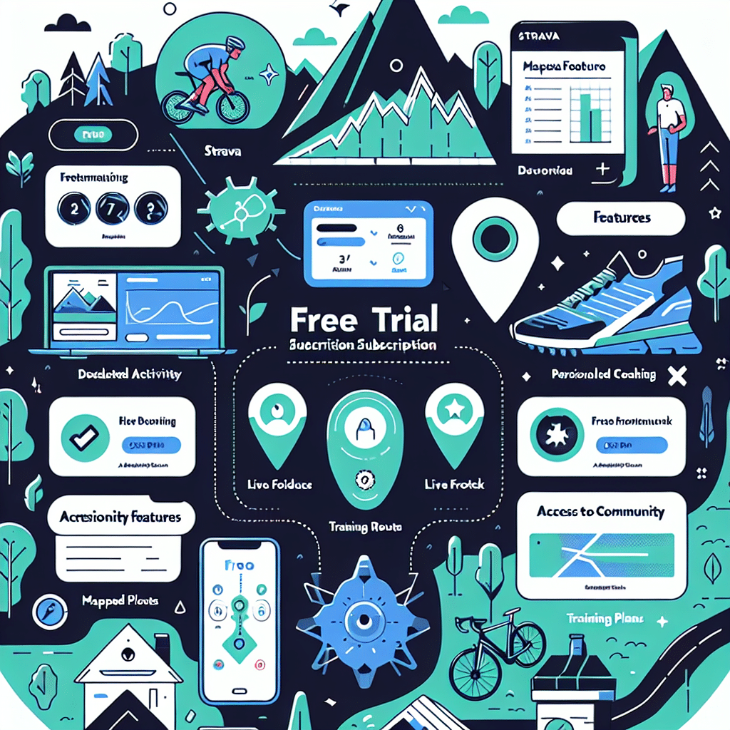 What is included in stravas free trial subscription