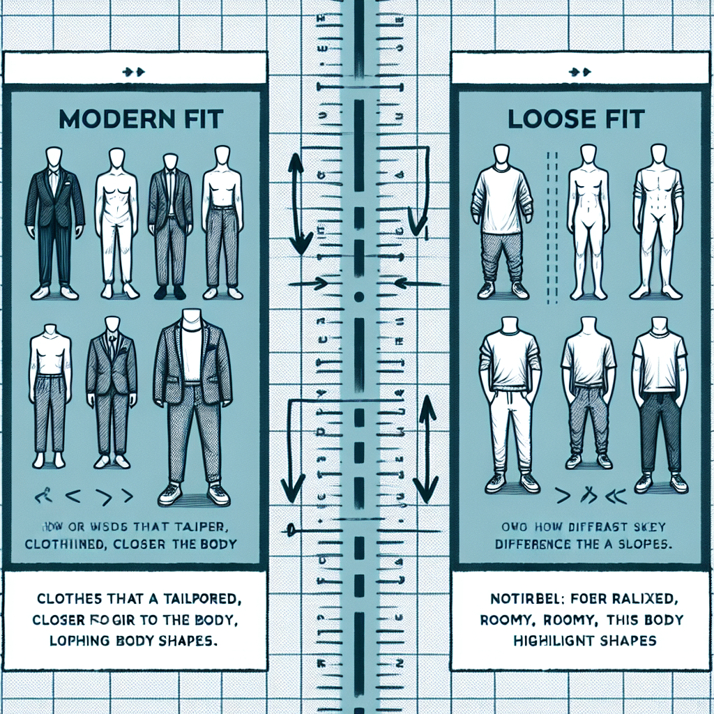 What is modern fit vs loose fit