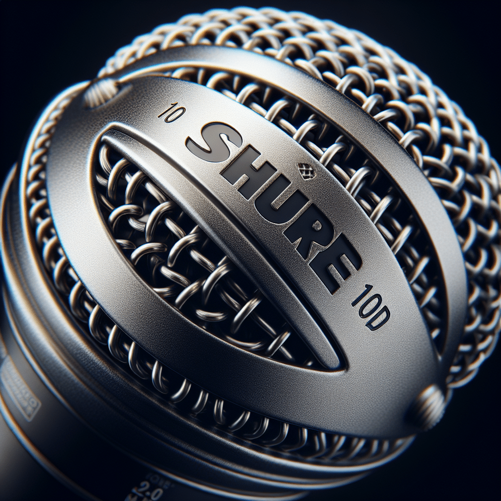 What is the 10bd on my shure microphone