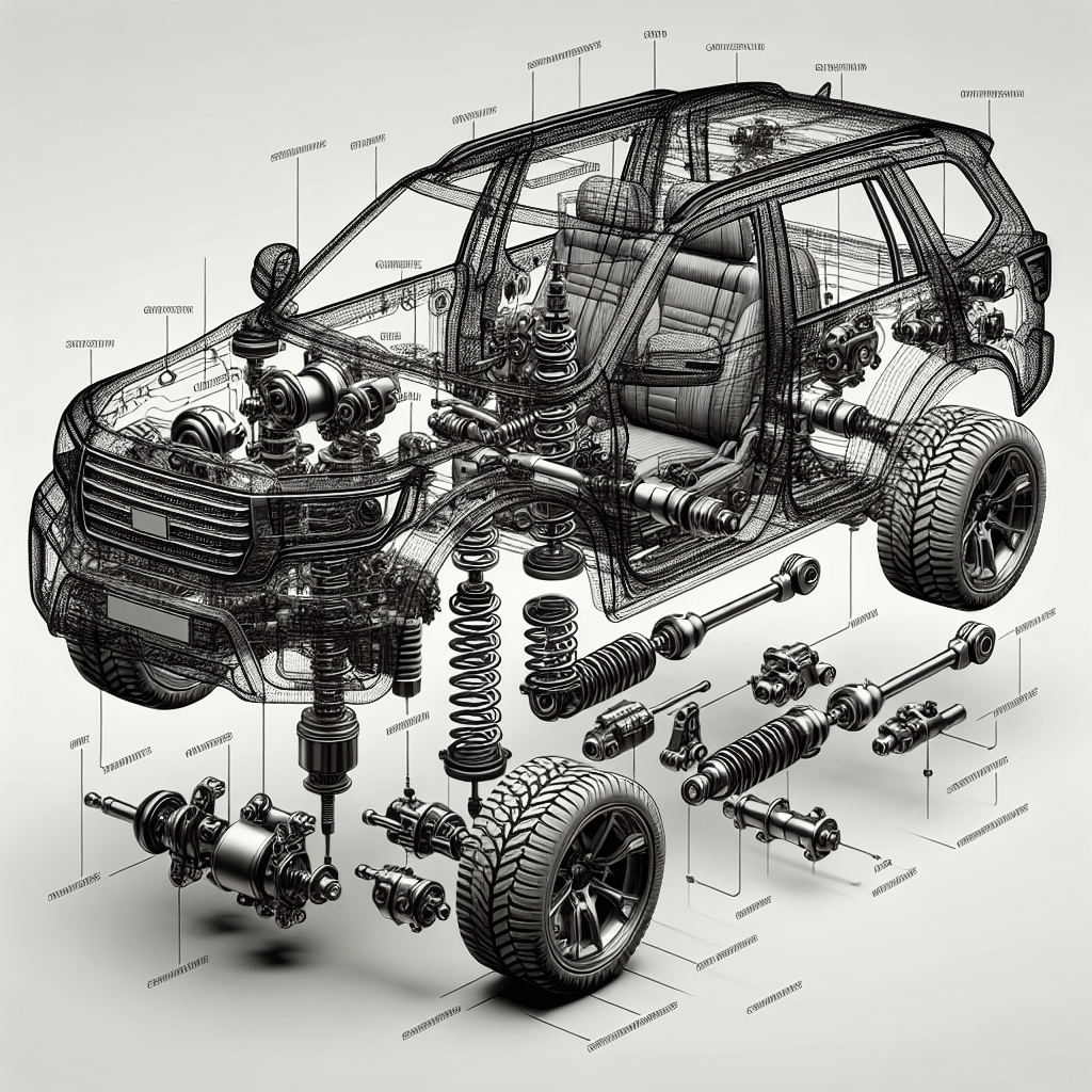 What is the 2024 gmc acadia performance suspension system specs