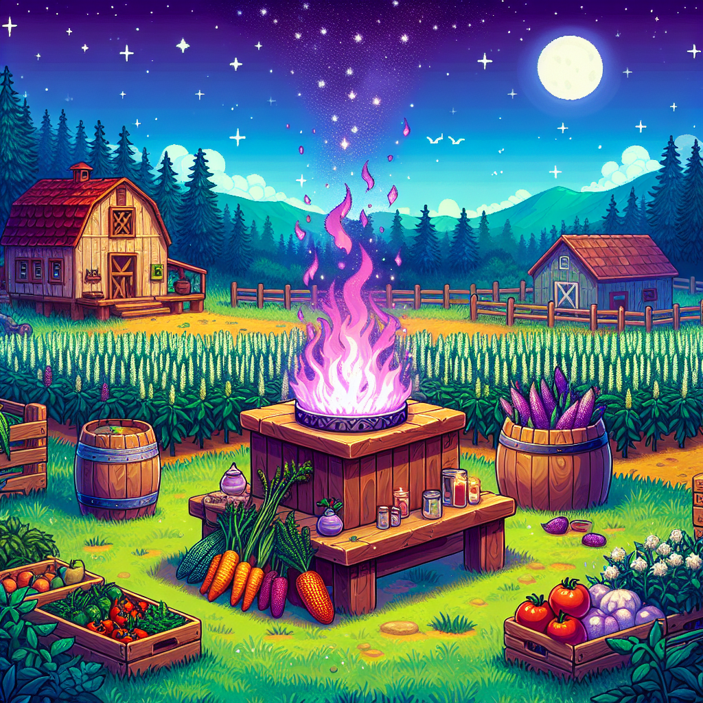 What is the burnt offering for stardew valley
