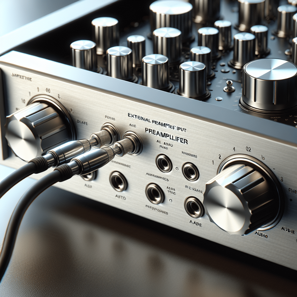 What is the external preamplifier input in accuphase c-3900