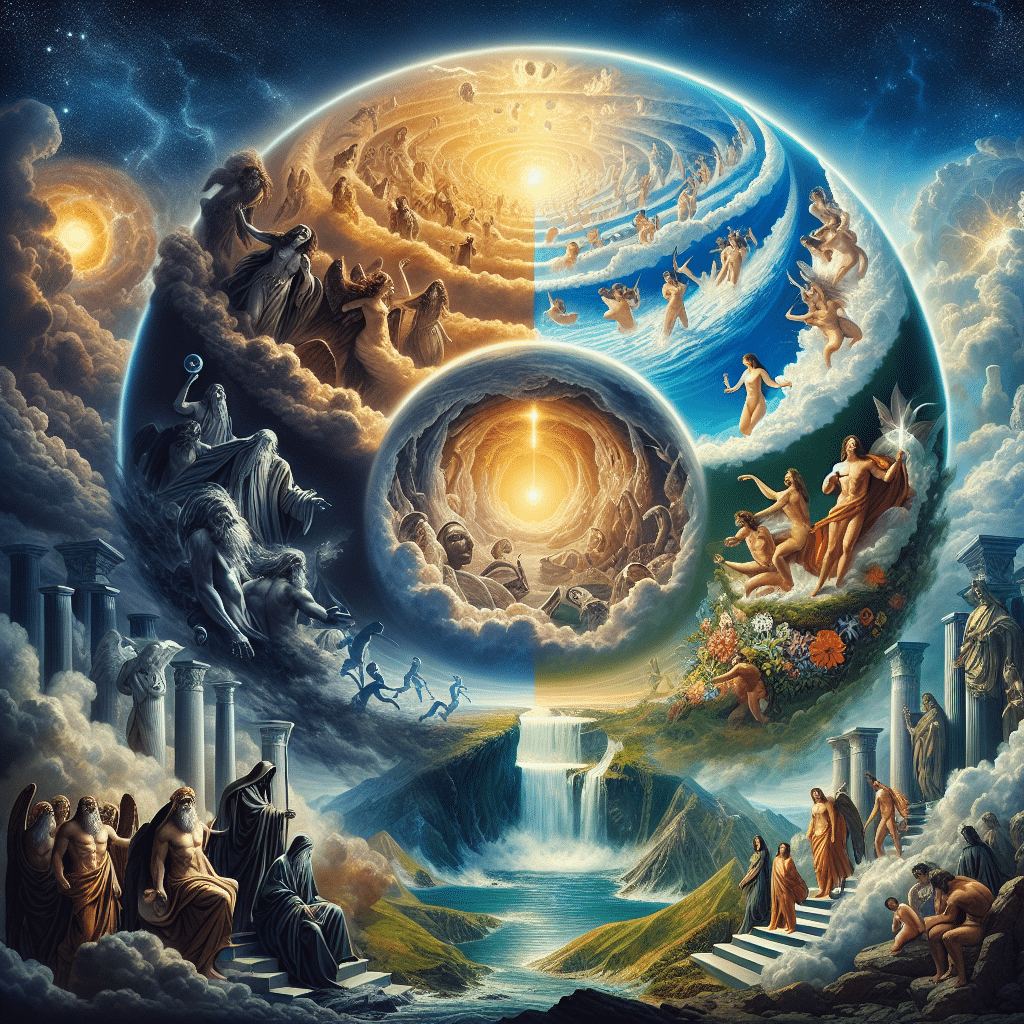What is the four creations story in roman mythology
