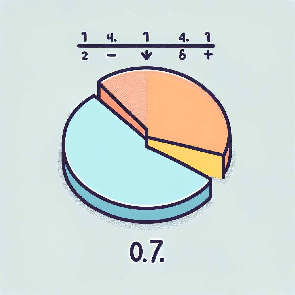 What is the fraction of 0.7
