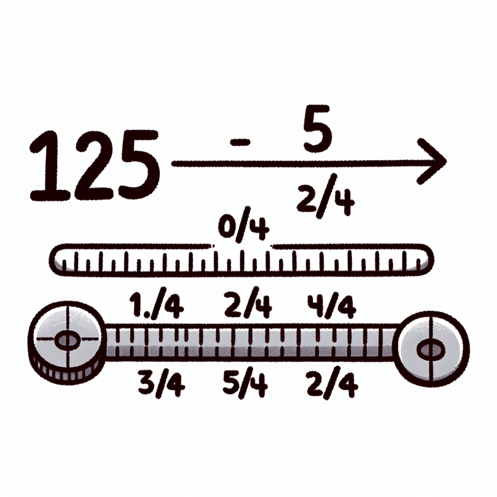 What is the fraction of 1.25