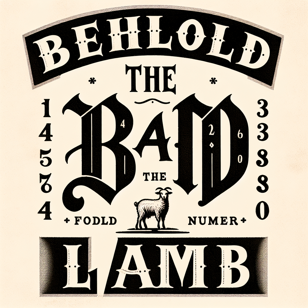 What is the hymn number behold the lamb