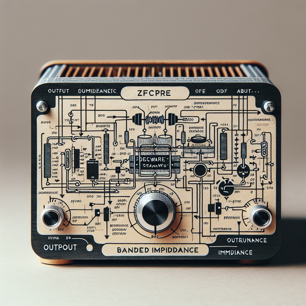 What is the output impedance of decware ztepre balanced preamplifier