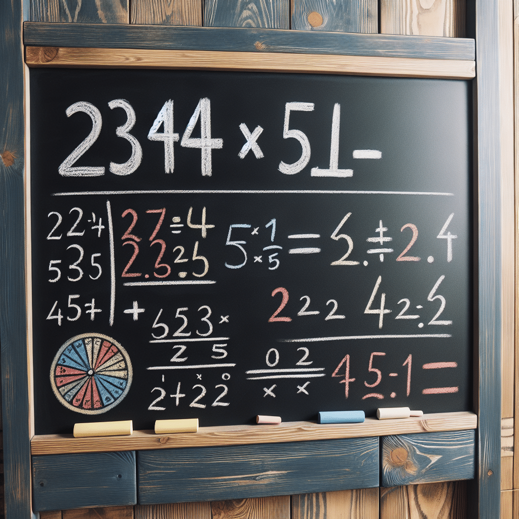 What is the product of of 234 and 5.1