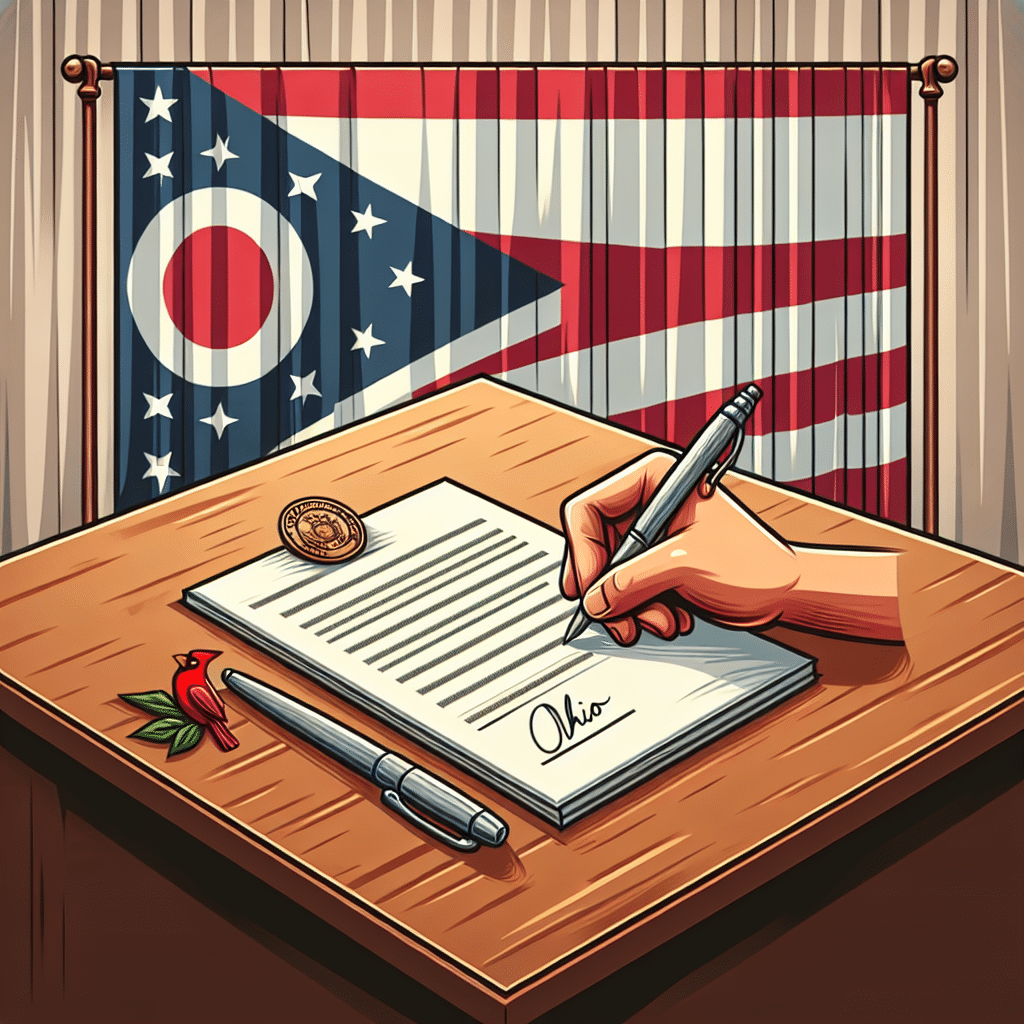 What is the signing requirement in the state of ohio