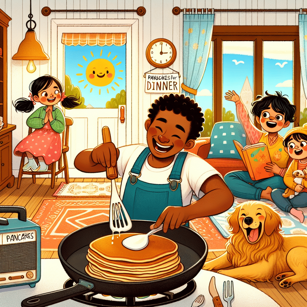 What is the song pancakes for dinner about