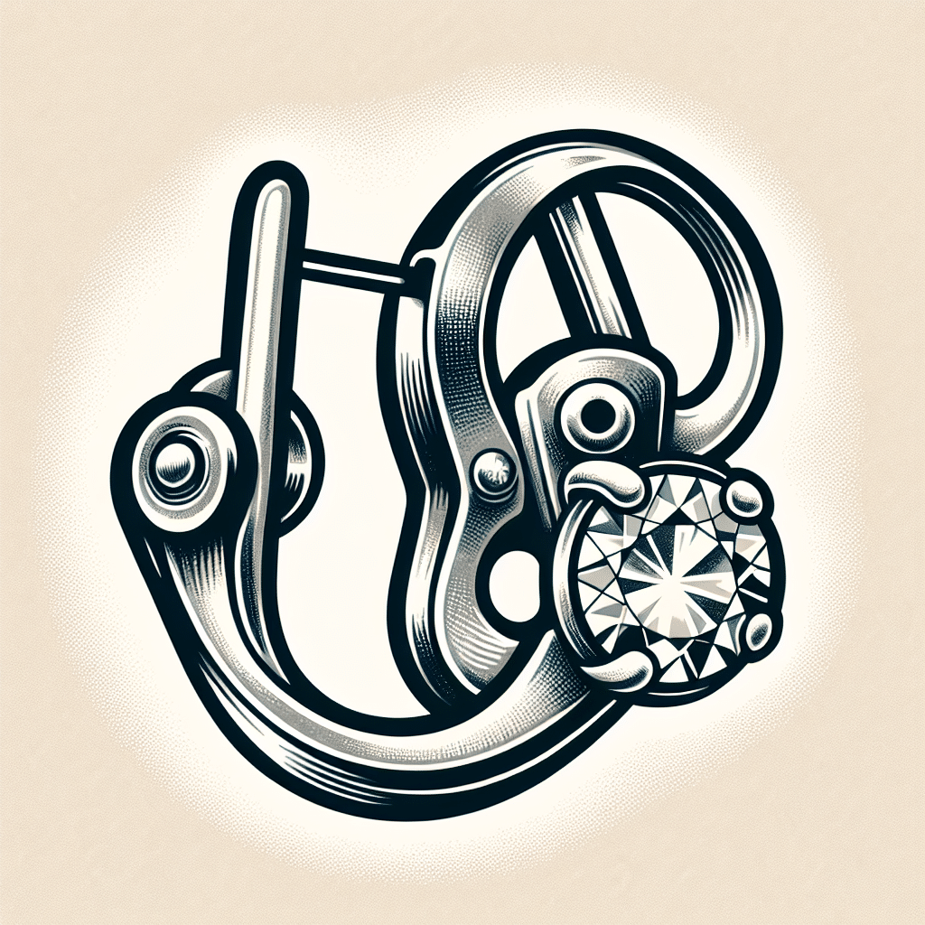 What is the standard lever back earring size