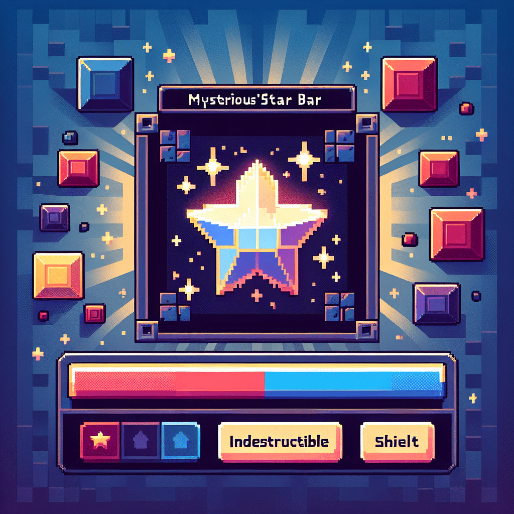 What is the star bar for in roblox is unbreakable