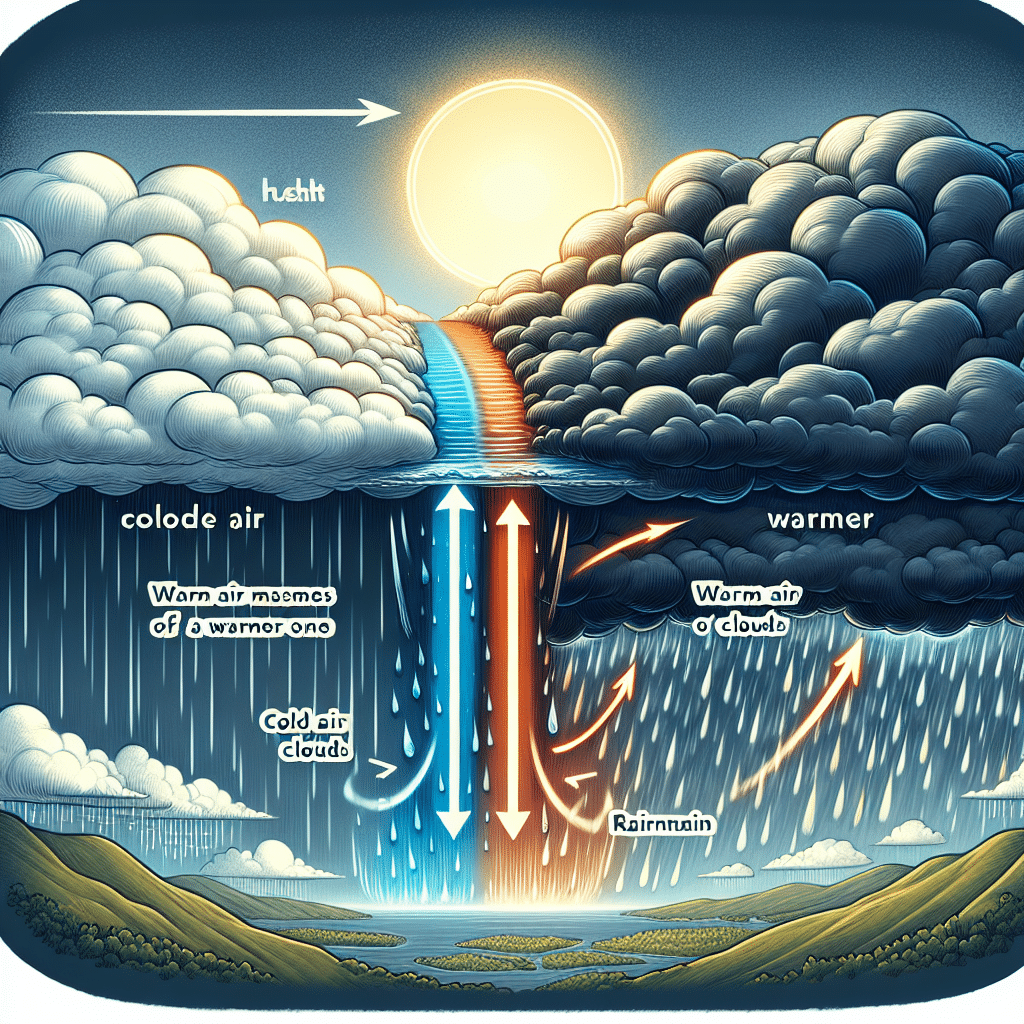 What is the weather like during a occluded front