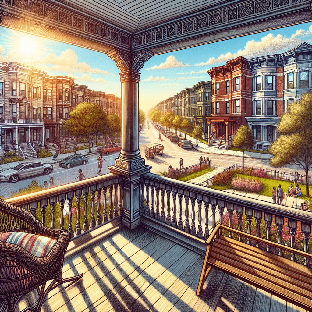 What is the world for a second floor porch