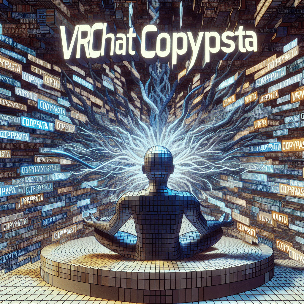 What is vrchat copypasta