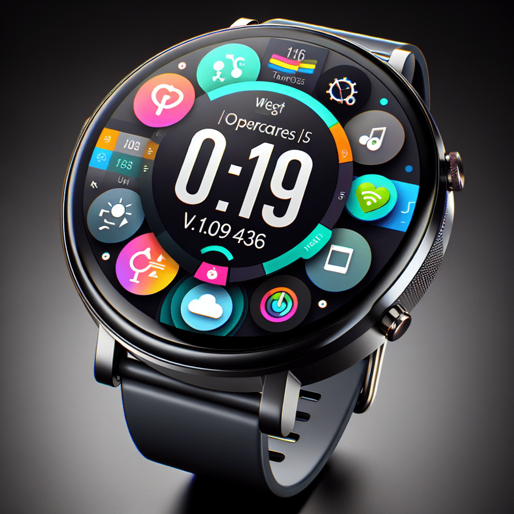 What os is v1.09 4136 on a smartwatch