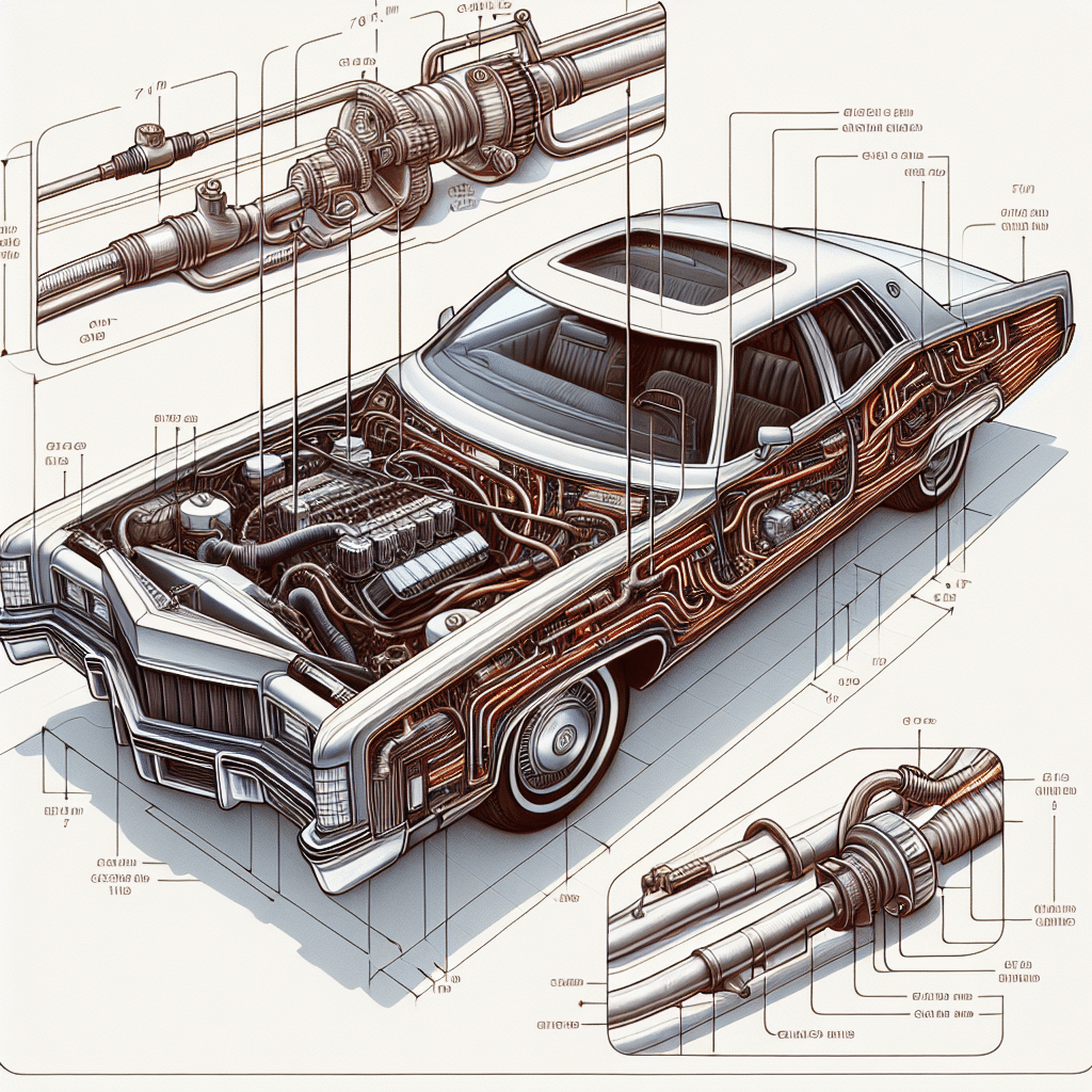 What size is the fuel line on 1975 cadillac eldorado