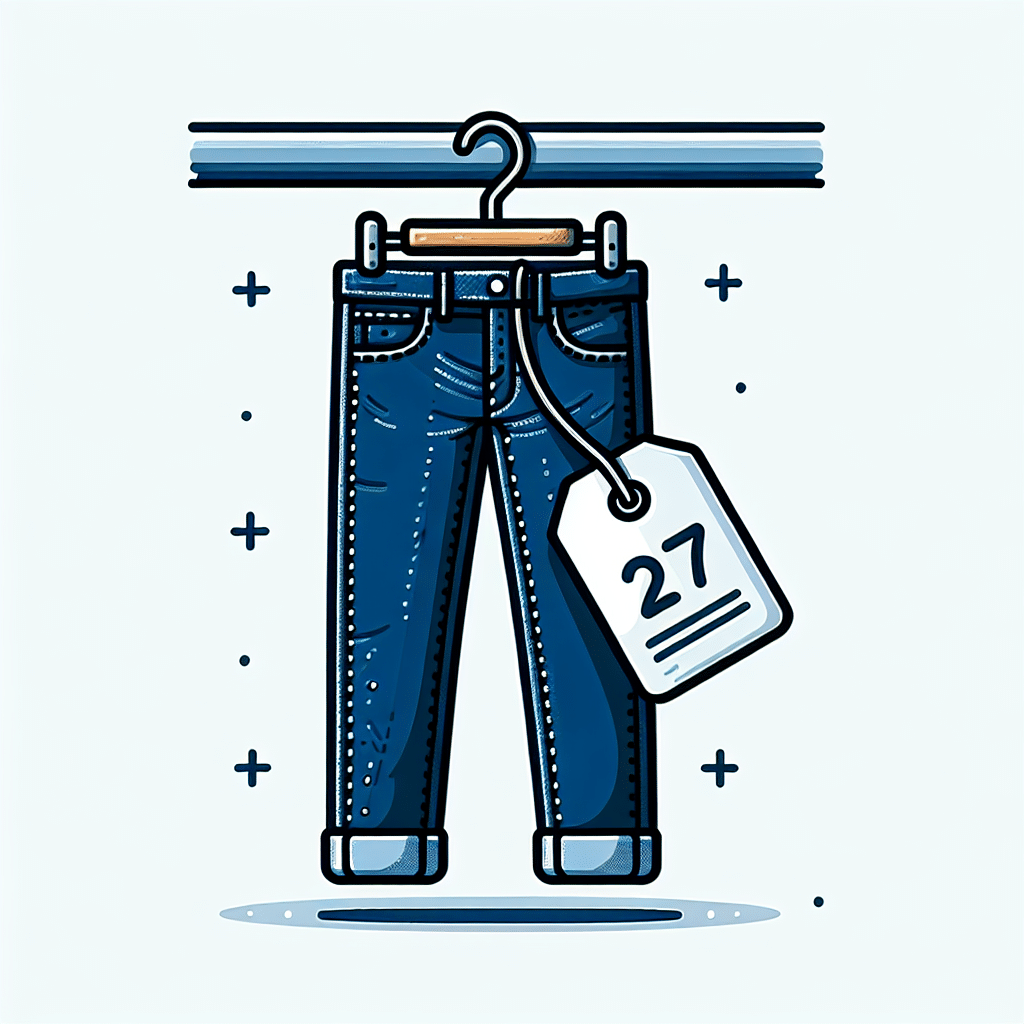 What size of jeans is a 27