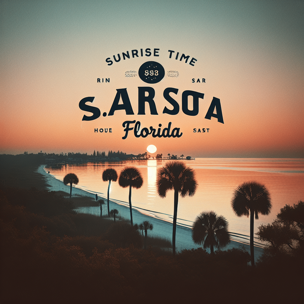 What time is sunrise tomorrow in sarasota florida