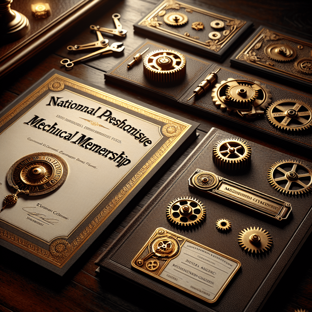 What is national prestigous mechanical membership