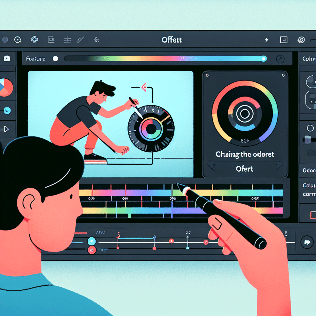 What is offset in da vinci resolve