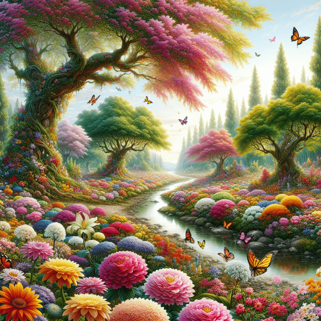 What is paradise of flowers site