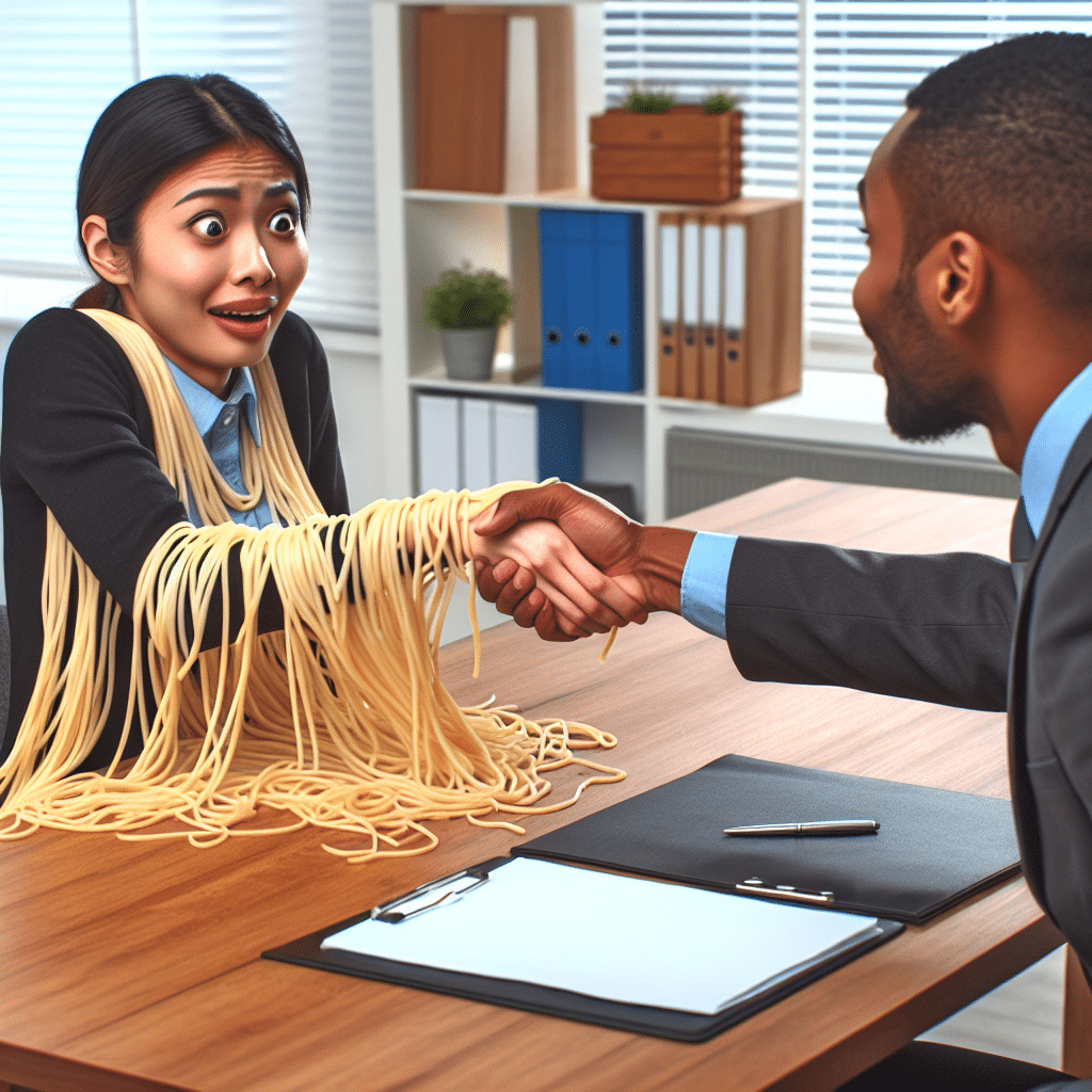 What is spaghetti arm in interview