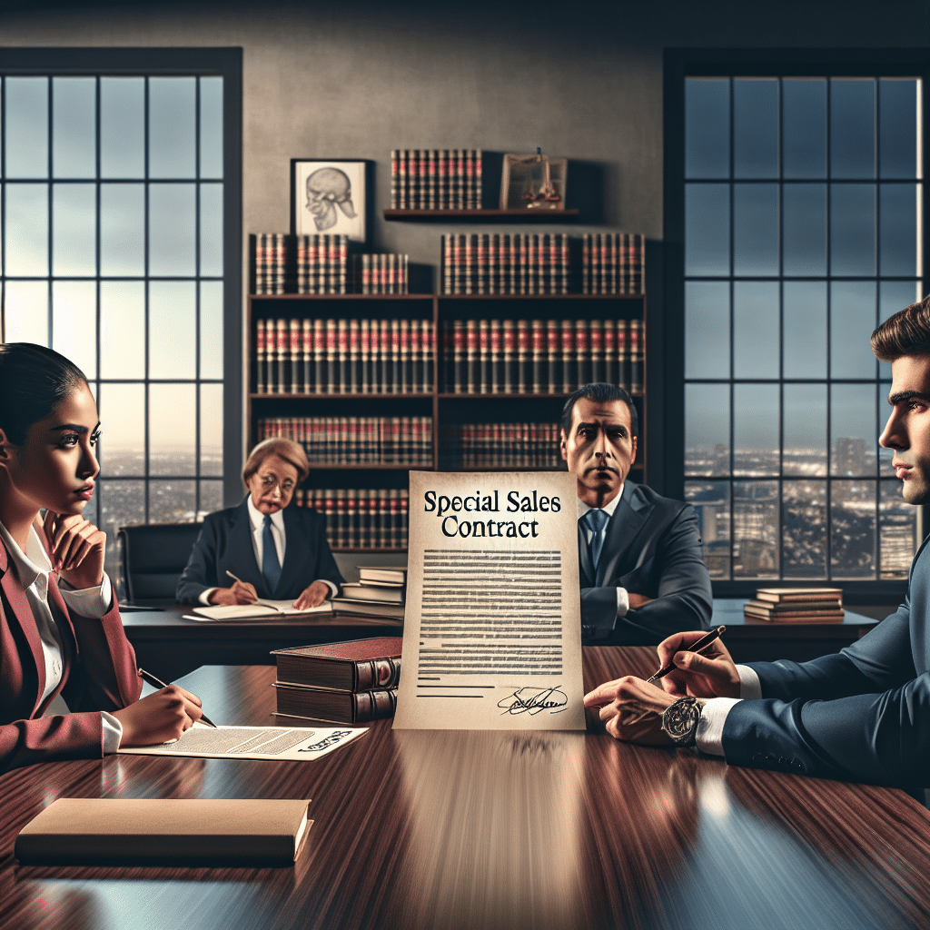 What is special sales contract