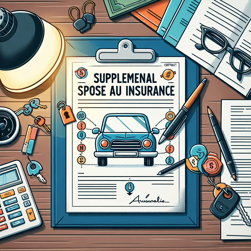 What is supplemental spouse auto insurance
