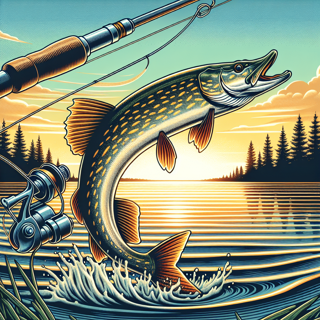 What is teh best test line for northern pike