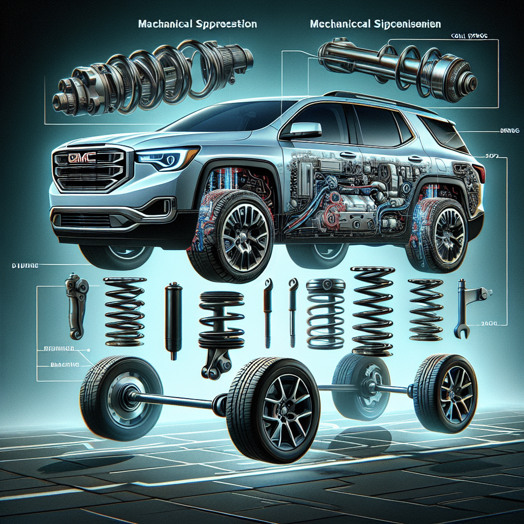 What is the 2024 gmc acadia performance suspension package