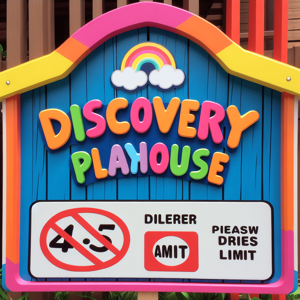 What is the age limit for dicovery playhouse
