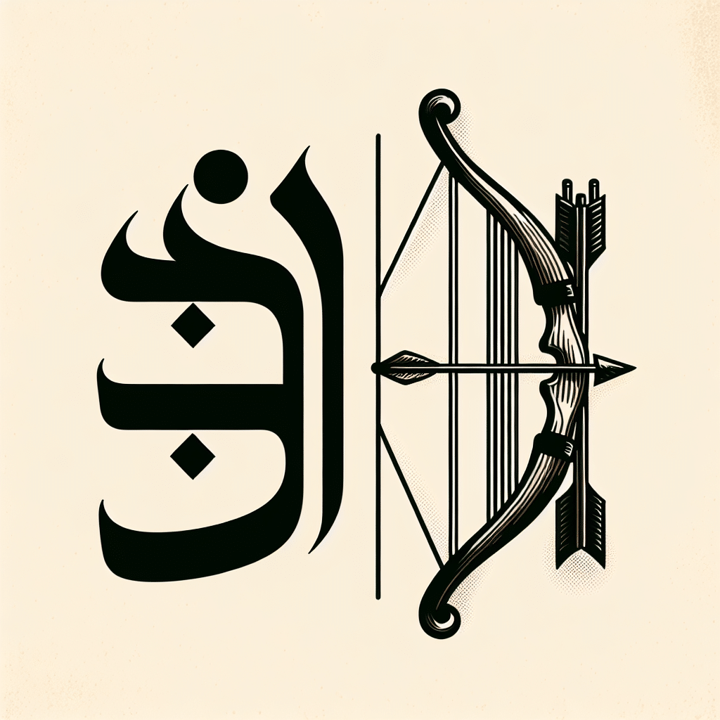 What is the aramaic word for bow
