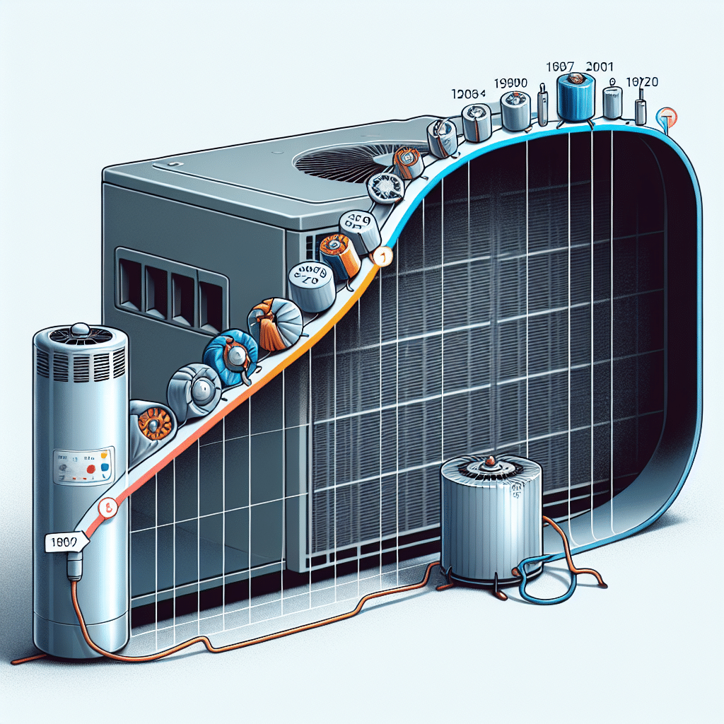What is the average life of an air conditioner capacitor