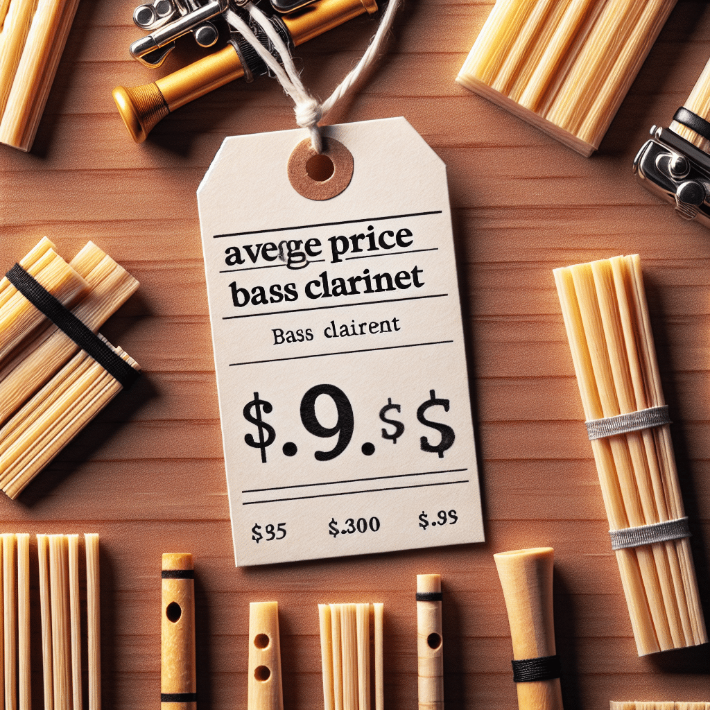 What is the average price for bass clar reeds