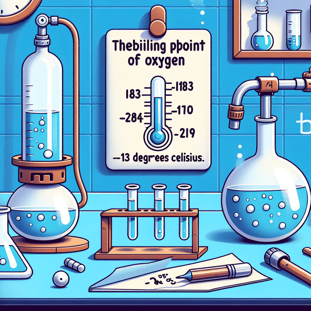 What is the biling pint of oxygen