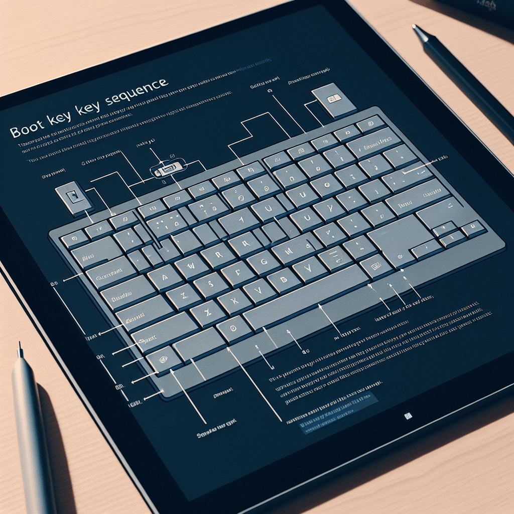 What is the boot key for surface pro