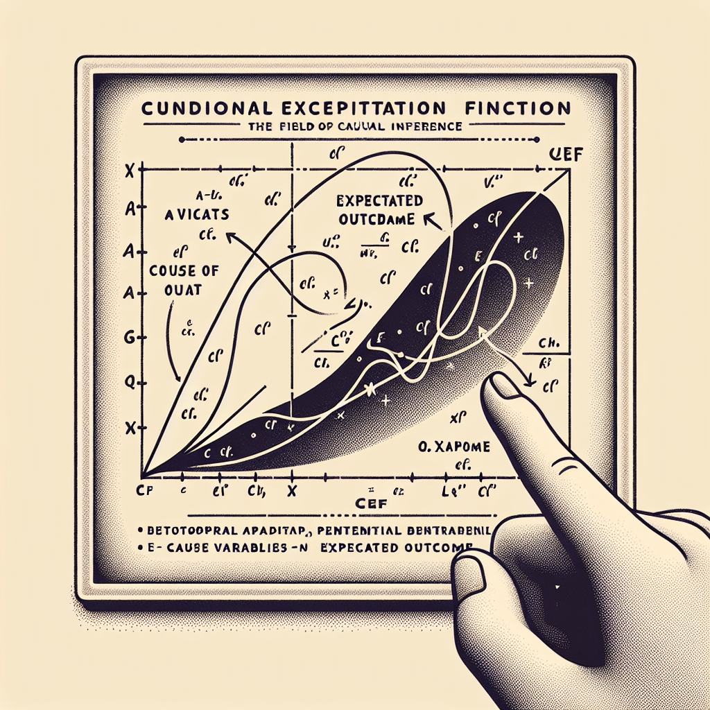 What is the cef in causal inference