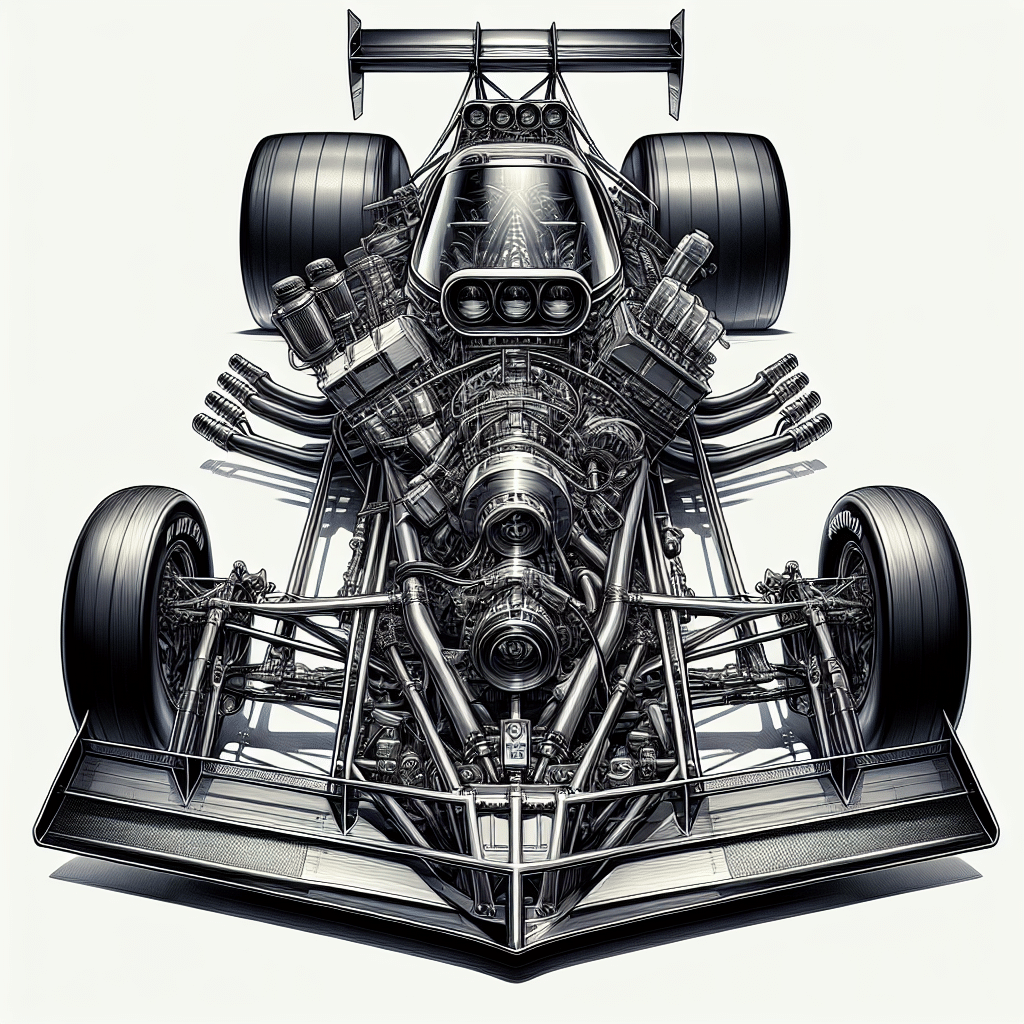 What is the cowel of a top fuel dragster