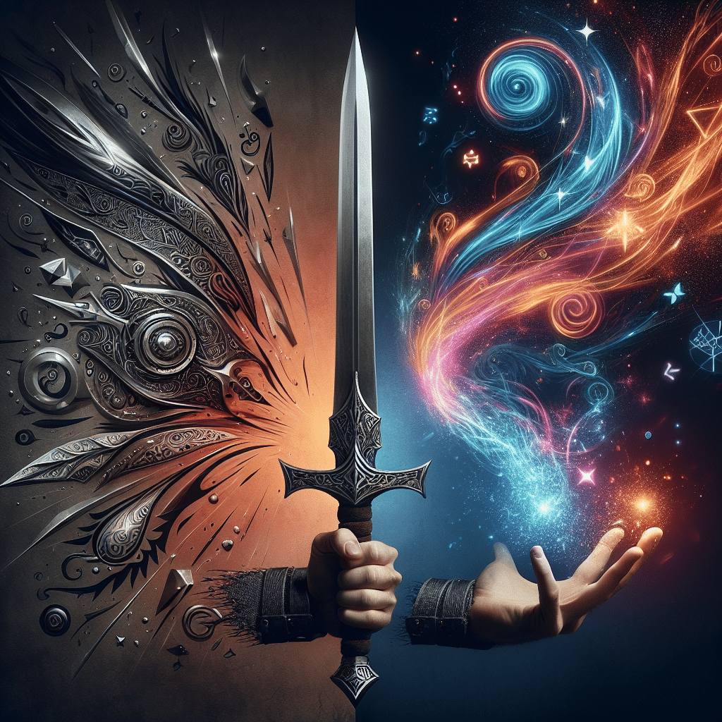 What is the difference between blade and sorcery